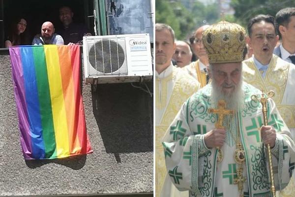 GEJ ZASTAVA SE ZAVIJORILA U CENTRU BEOGRADA dok se ulicama kretala SPASOVDANSKA LITIJA! (FOTO)