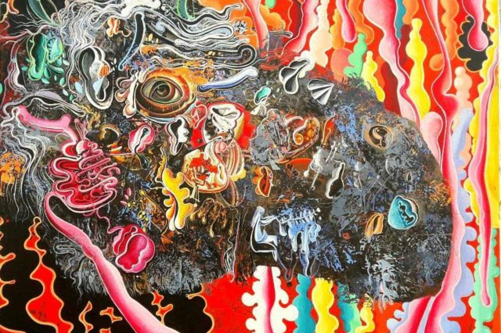 Izložba slika Milutina Obradovića u galeriji ULUS (FOTO)