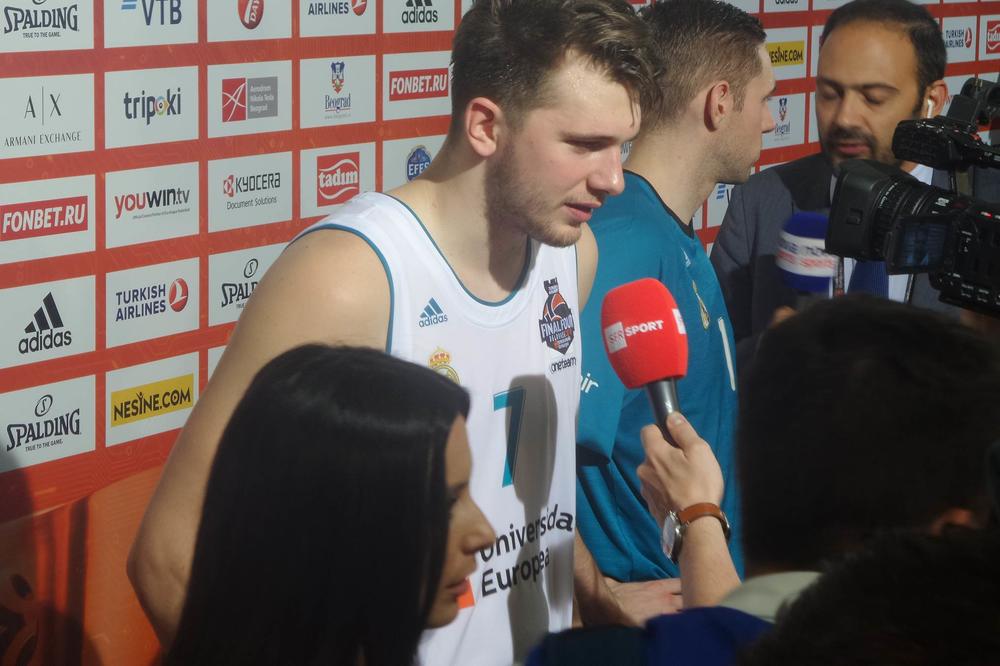 Dončić posle ulaska u finale: Ima nešto i u tome što sam Zvezdaš! (FOTO)