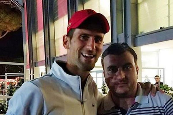 ON JE PROBUDIO MAGIJU: Nole je u Rimu posle 20 godina sreo čoveka protiv koga je odigrao prvi meč ikada! (FOTO)