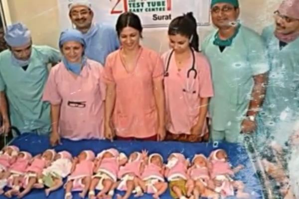 MARIJA JE RODILA 11 BEBA JEDNU ZA DRUGOM: Izlazile su same od sebe, doktori bili ZAPANJENI! (VIDEO)