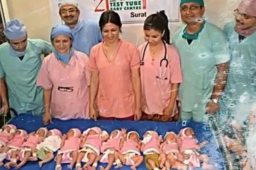 MARIJA JE RODILA 11 BEBA JEDNU ZA DRUGOM: Izlazile su same od sebe, doktori bili ZAPANJENI! (VIDEO)