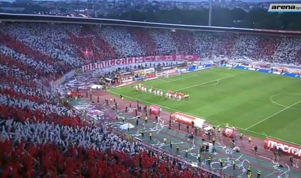 Koreografija Delija povodom proslave šampionske titule