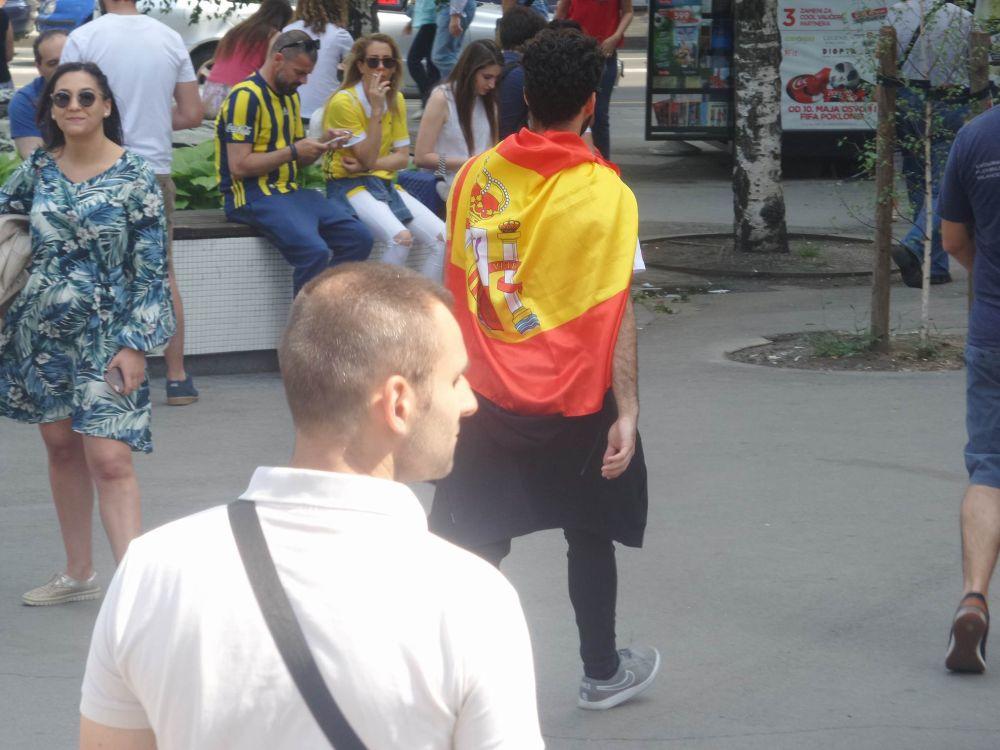 Navijača Real Madrida U Beogradu