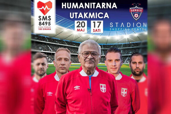ZAJEDNO ZA ŽIVOT NA KROVU: Fudbalske legende i poznati glumci odigrali za one kojima je pomoć najpotrebnija (VIDEO)