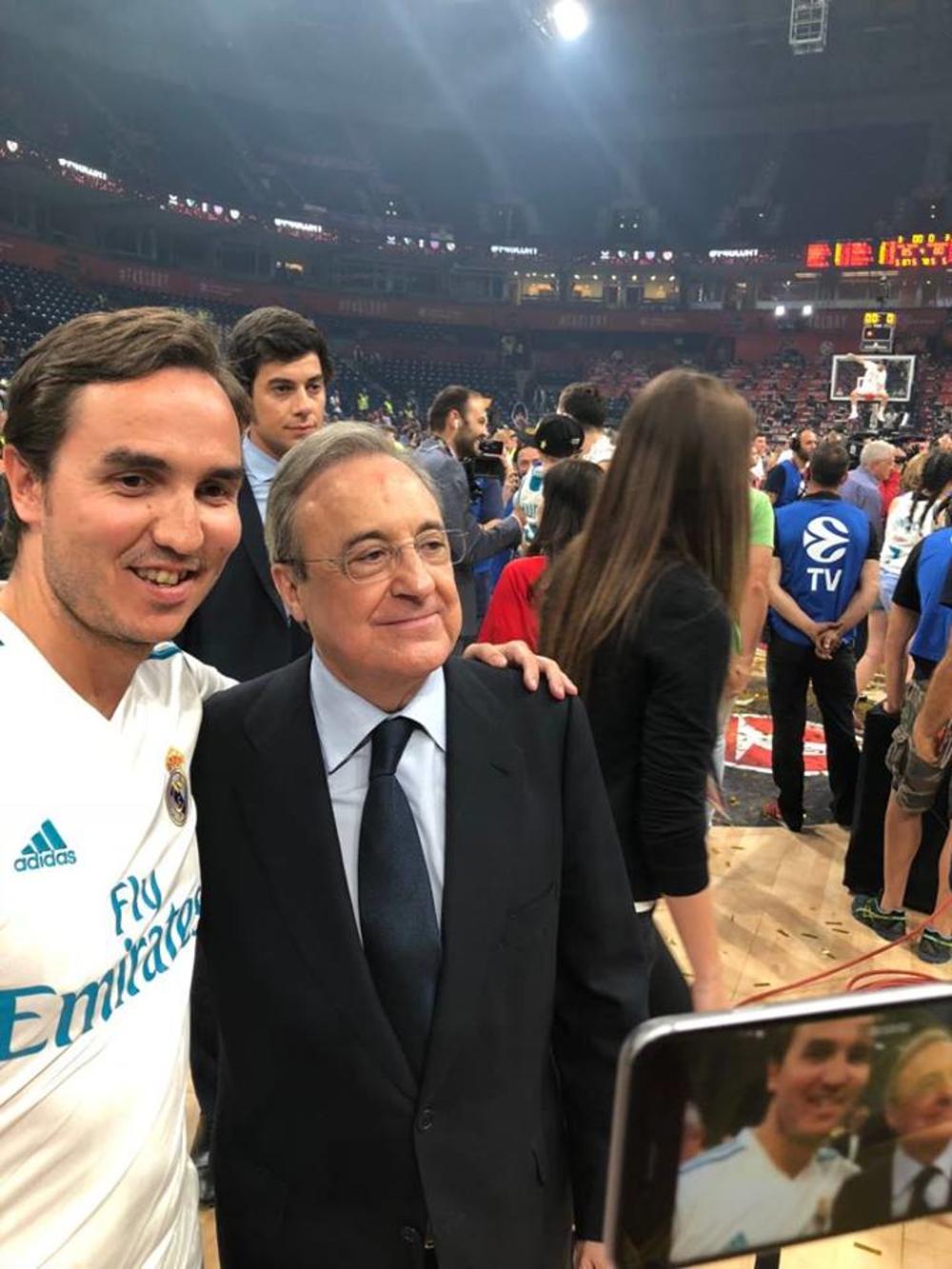 Florentino Perez u Štark areni