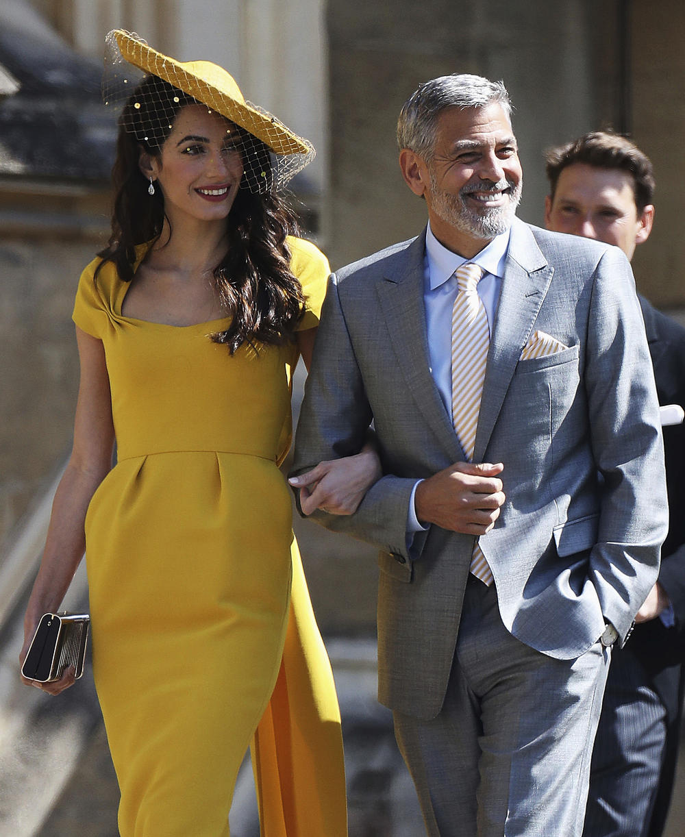 Amal Kluni sa suprugom 