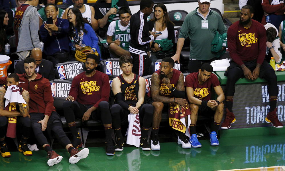 Izrazi lica igrača Klivlenda dovoljno govore kako su odigrali