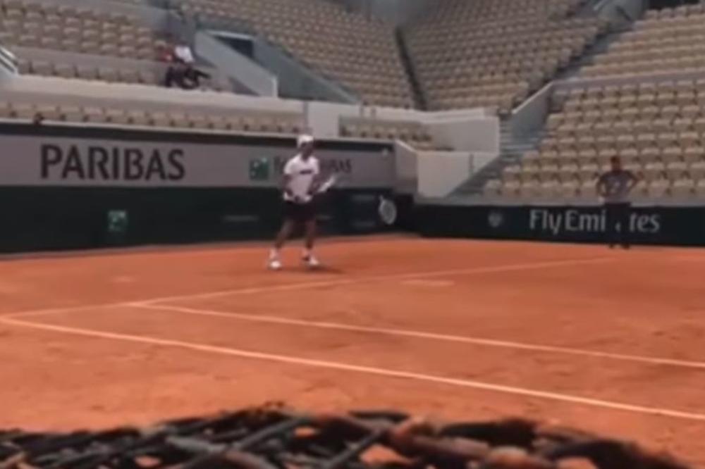 Đoković izabrao Hrvata za sparing partnera pred Rolan Garos: Već na prvom treningu je sve prštalo od žestokih udaraca! (VIDEO)