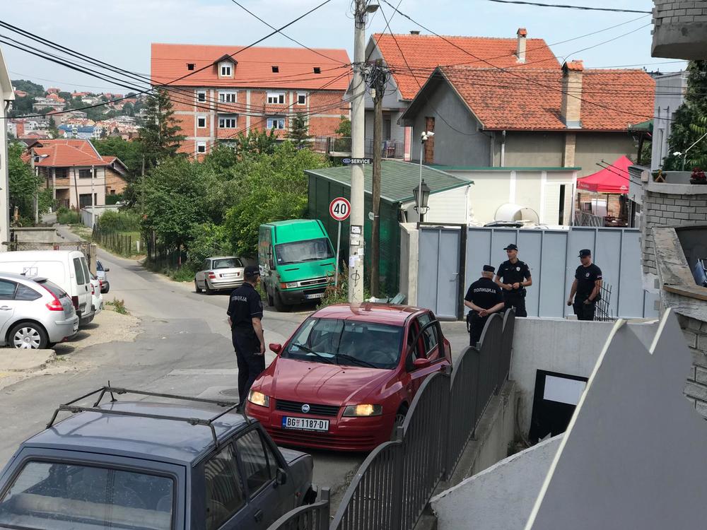 Pokušaj iseljenja Mirjane Ristić    