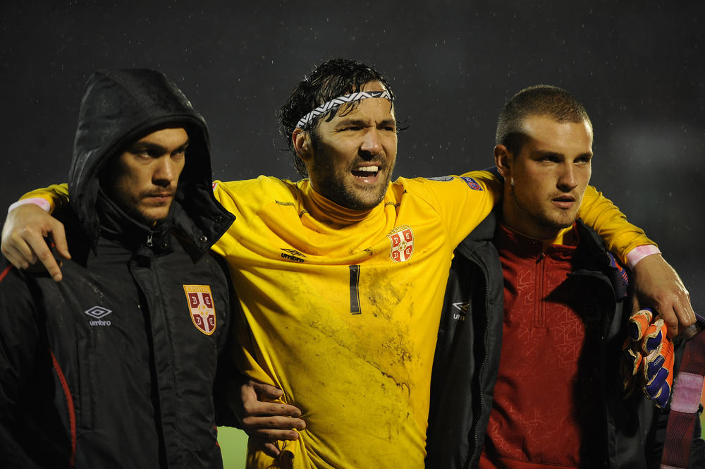 Marko Dmitrović, Vladimir Stojković i Predrag Rajković  