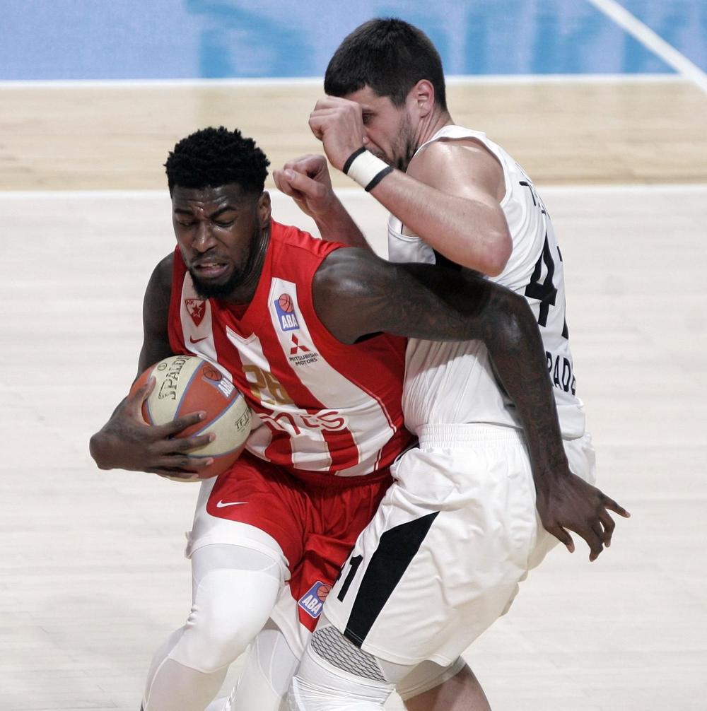 Matijas Lesor i Đorđe Gagić na jednom od prethodnih mečeva ove sezone