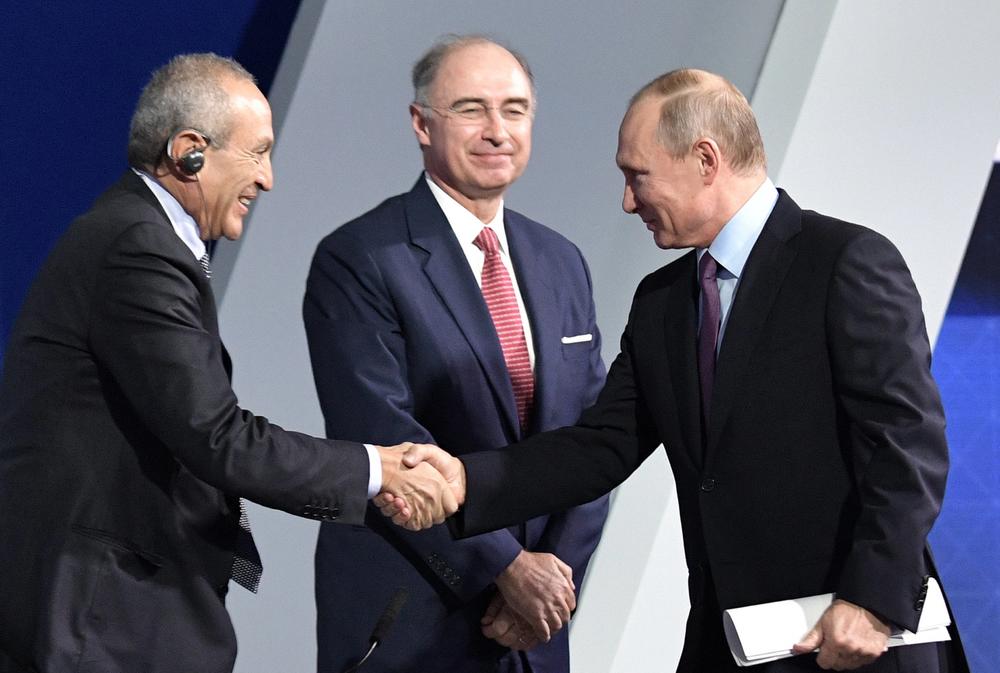 Nasef Saviris sa Putinom 