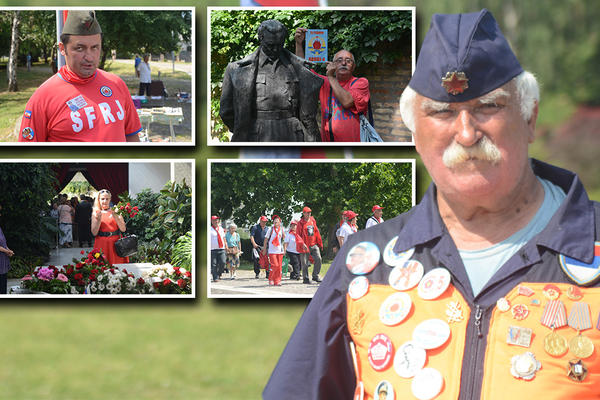 DA JE MARŠAL ŽIV, ŽIVELI BISMO LEPO, MNOGO SE LOPOVA NAKOTILO! Bili smo na TITOVOM GROBU sa njegovim VERNIM PIONIRIMA! (FOTO)