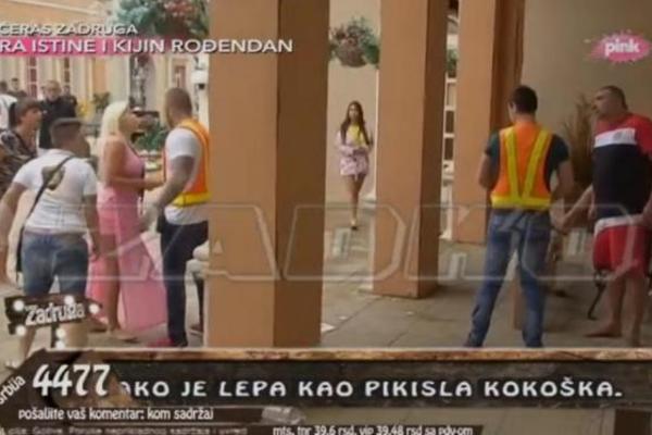 MASOVNI HAOS U ZADRUZI: Miki poludeo, NASRNUO NA ŽENU! Pa šta je ovo?! (VIDEO)