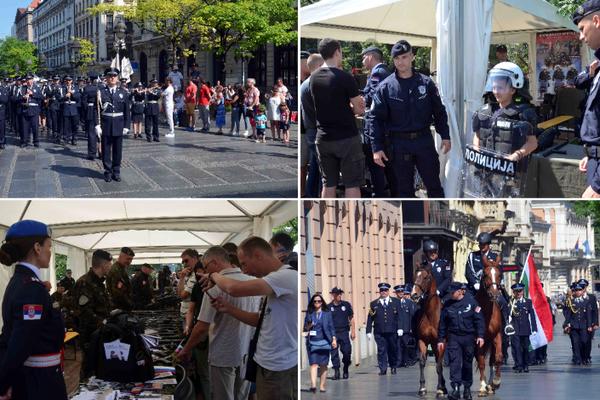 NA ULICAMA BEOGRADA SLAVI SE DAN MUP-a! Defile konjanika i policijskih orkestara ulicama Beograda! CENTRALNA MANIFESTACIJA U PODNE ISPRED SKUPŠTINE (FOTO)