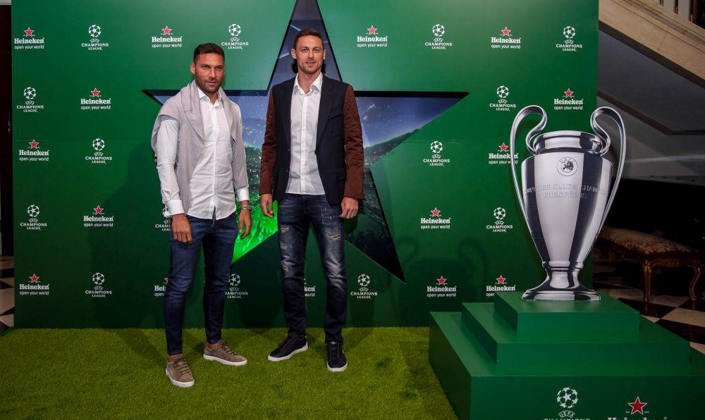 Srpski reprezentativci Duško Tošić i Nemanja Matić