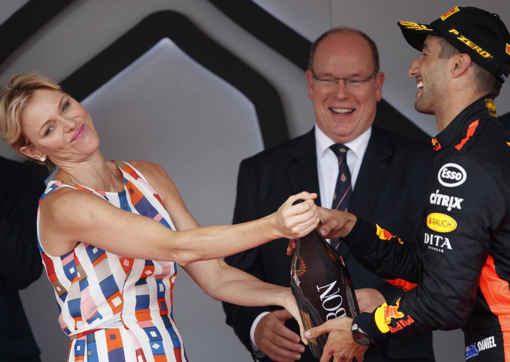 Princeza Šarlen, princ Albert II i Danijel Rikardo 