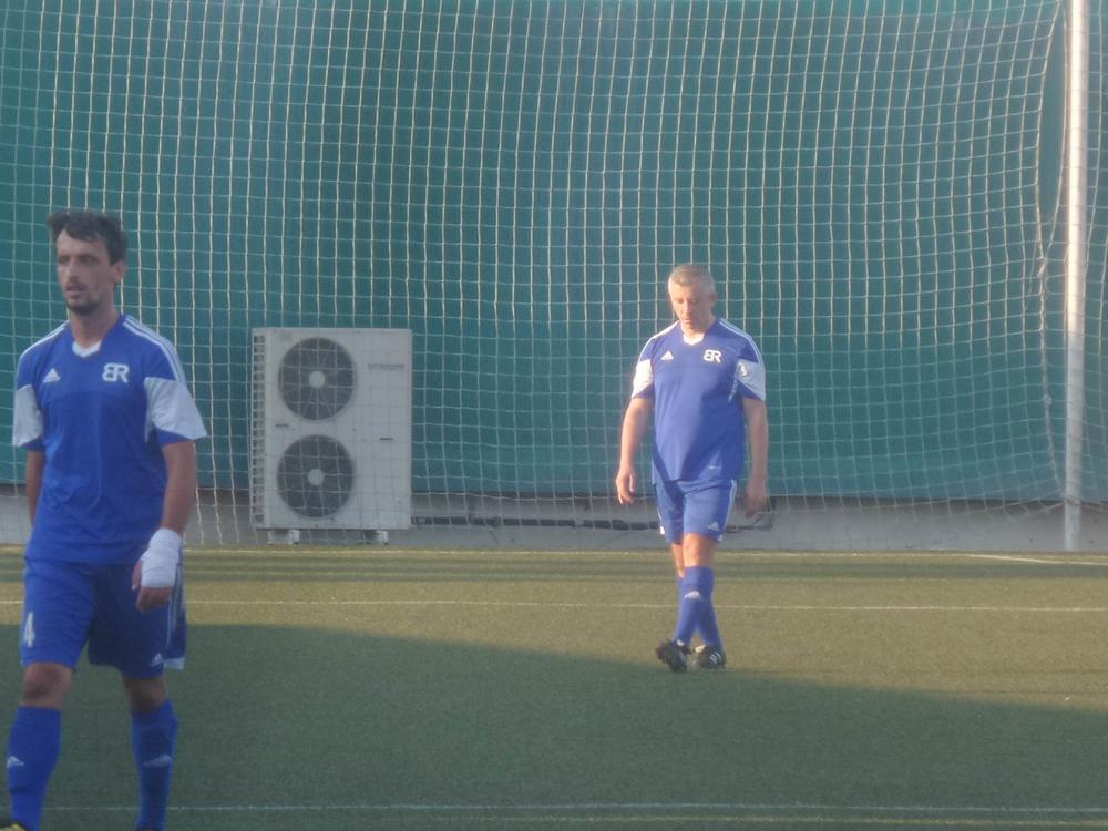 Slaviša Kokeza na meču Brodarac - Napredak (M)  