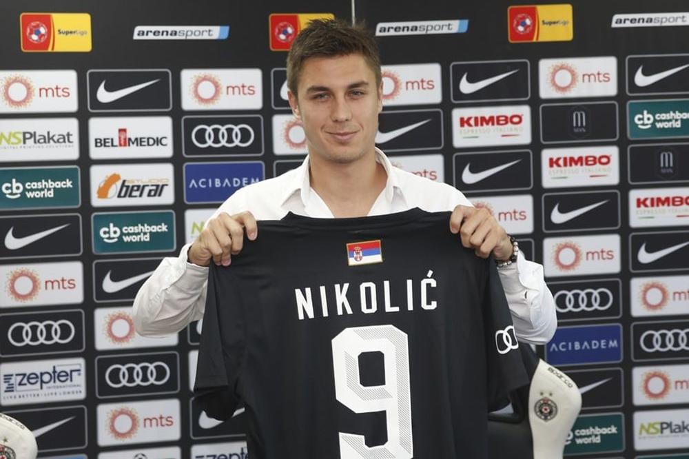 SVAKI POČETAK JE TEŽAK: Nemanja Nikolić se privikava na breme fudbalera Partizana! (FOTO) (VIDEO)