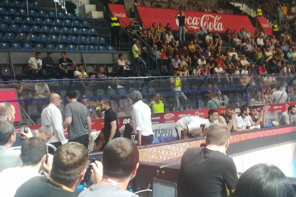 KATASTROFA ZA PARTIZAN! Povreda jednog od najboljih igrača na Derbiju, napustio teren u suzama! (VIDEO)