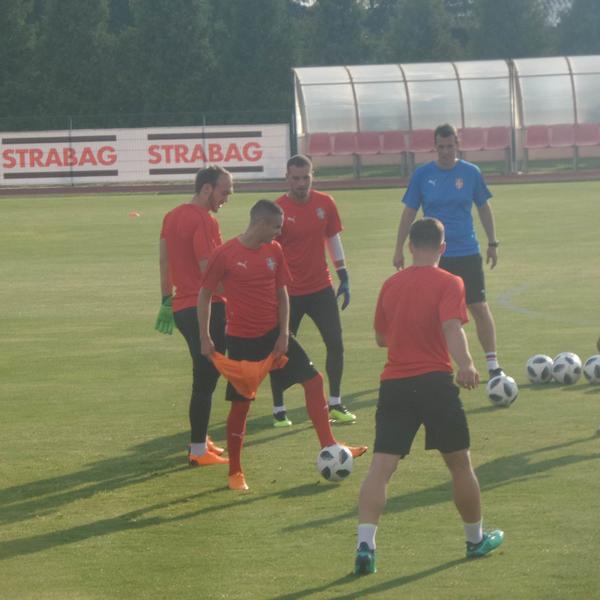 SRBIJA POČELA PRIPREME ZA MUNDIJAL: Ali, gde je Bane Ivanović? (FOTO)