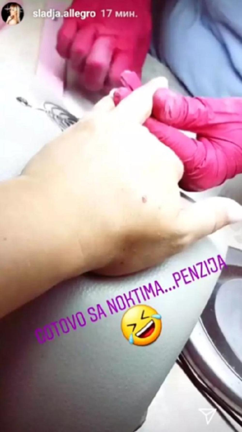 Slađa je objavila šaljivu fotku na svom Instagram profilu  