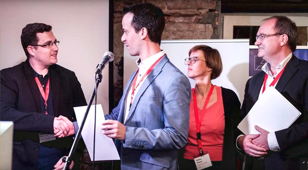 Bojan Petrović na proglašenju pobednika FWL-a u Beogradu  