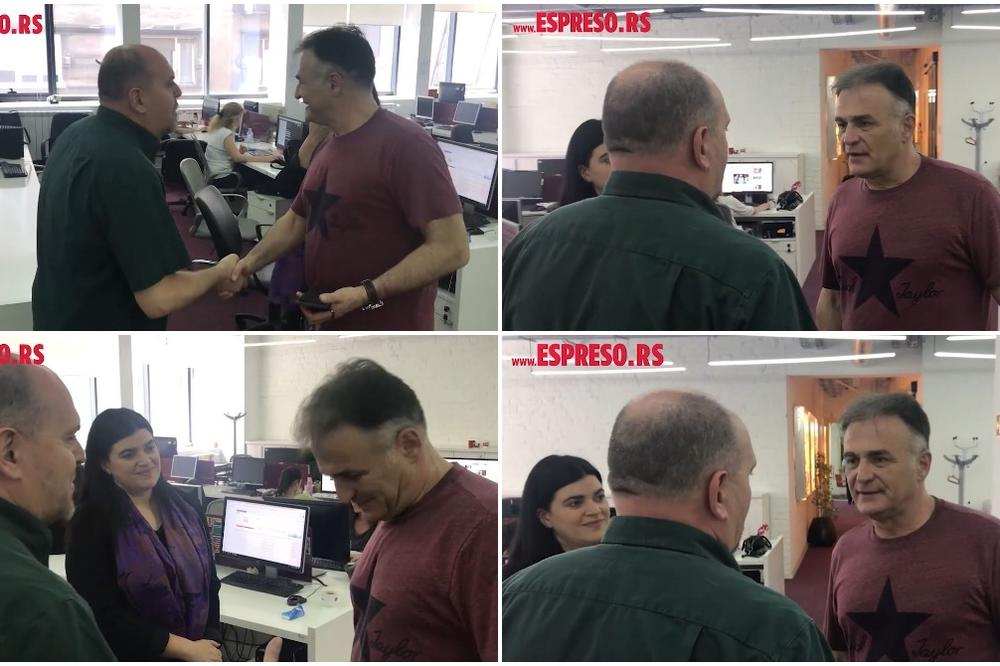UOČI IZBORA U DS: Branislav Lečić posetio Espreso.co.rs i otkrio sve o trci za predsednika stranke (VIDEO)