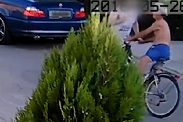 OVO SRBIJA JOŠ NIJE VIDELA: BAHATI MONSTRUM izašao iz LUKSUZNOG BMW-a i iz sve snage U GLAVU udario starca na biciklu! (UZNEMIRUJUĆI VIDEO)