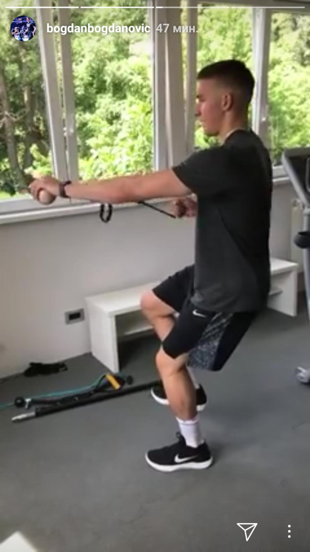 Bogdanović jača operisano koleno