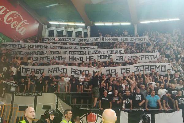 GROBARI UDARILI NA ČOVIĆA: Partizanovci BRUTALNO potkačili predsednika Zvezde, a zatim i započeli pesmu posvećenu njemu! (FOTO)