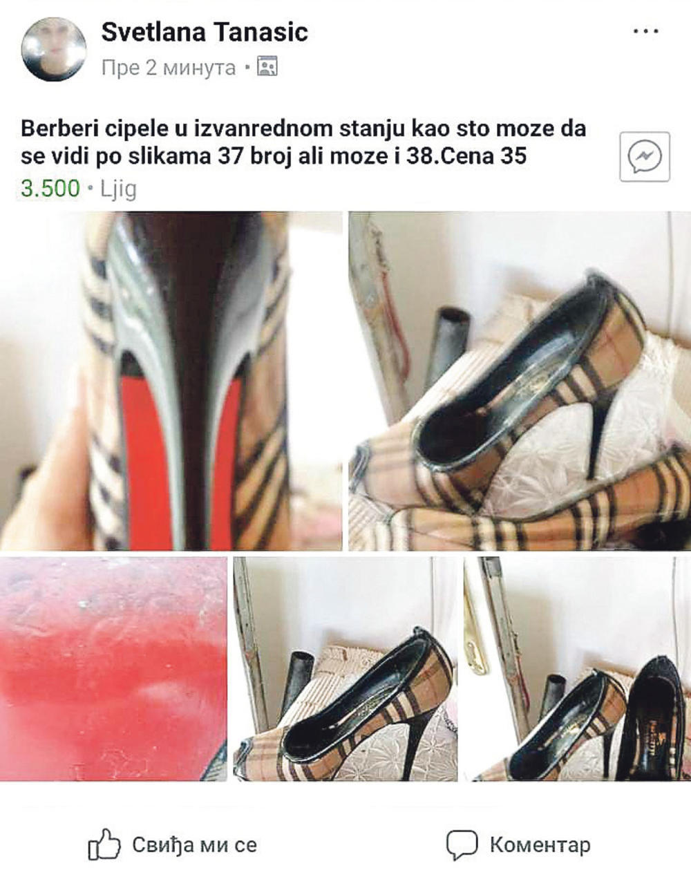 Sada prodaje polovne cipele na društvenim mrežama