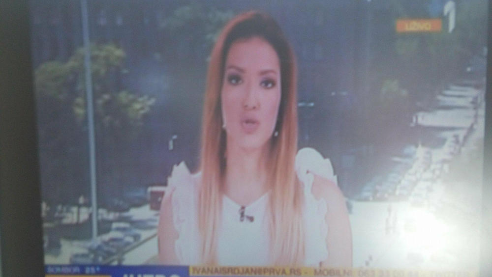 Jovana Joksimović pokušavala je brzo da se snađe