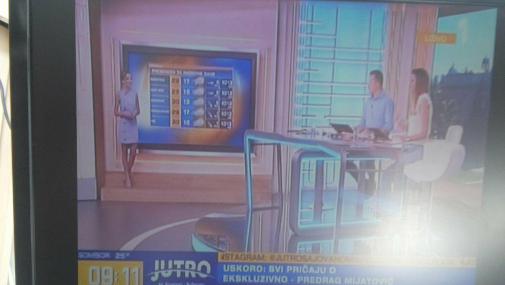 Nastavili su emisiju kao da se ništa nije desilo