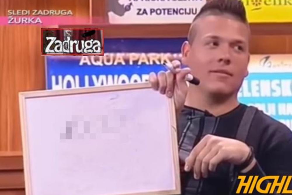 SLOBO, SLOBO, ŠTA BI SA OSNOVNOM ŠKOLOM? Cela Srbija mu se smeje i to ne zbog PREVARE, već zbog onoga što je napisao na TABLI!