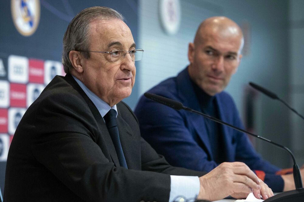 Florentino Perez, Zinedin Zidan