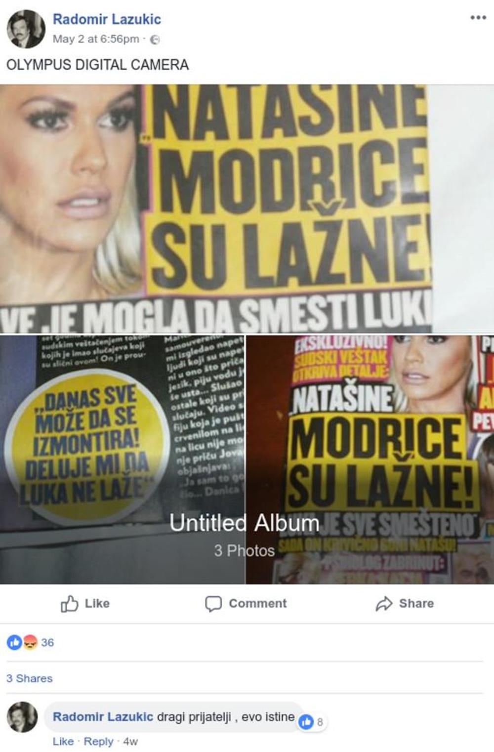 Otac Luke Lazukića oglasio se povodom spornog slučaja  