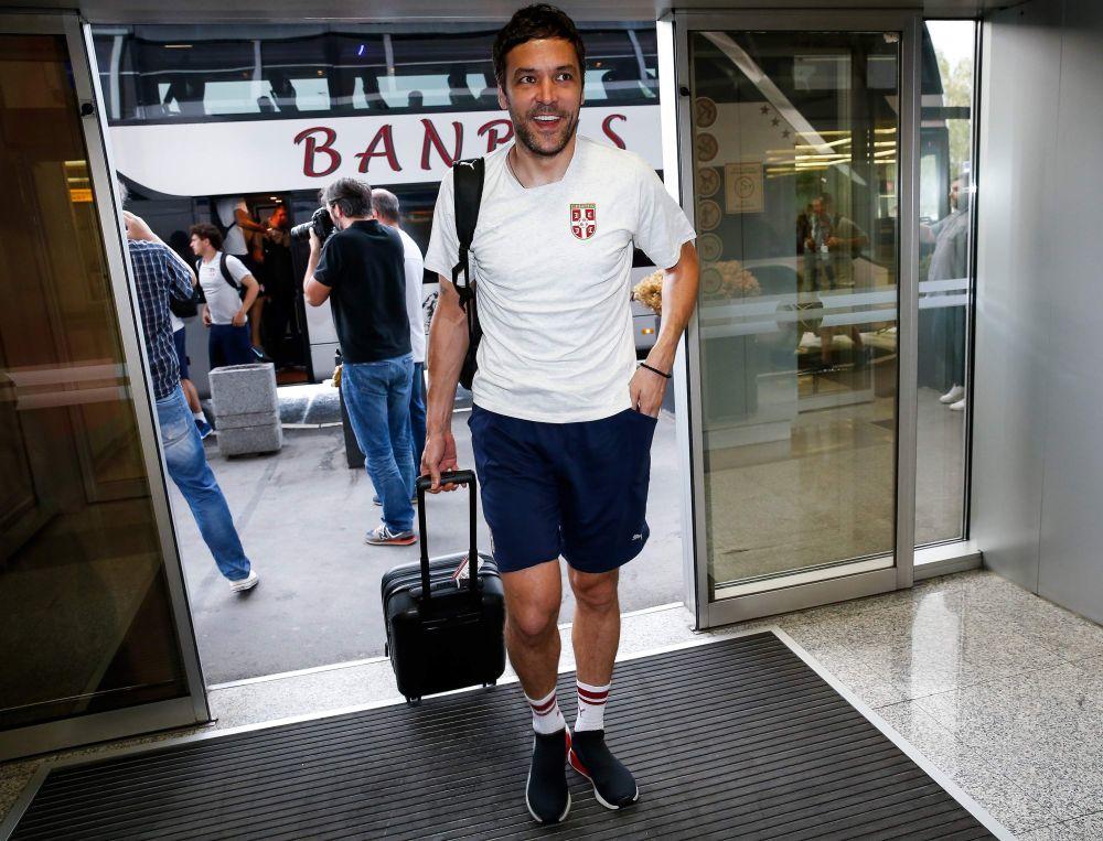 Vladimir Stojković na aerodromu