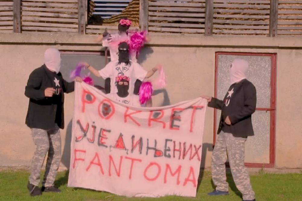 NOVA PESMA POKRETA UJEDINJENIH FANTOMA: Proslavljaju rođendan, pa rešili da časte! (VIDEO)