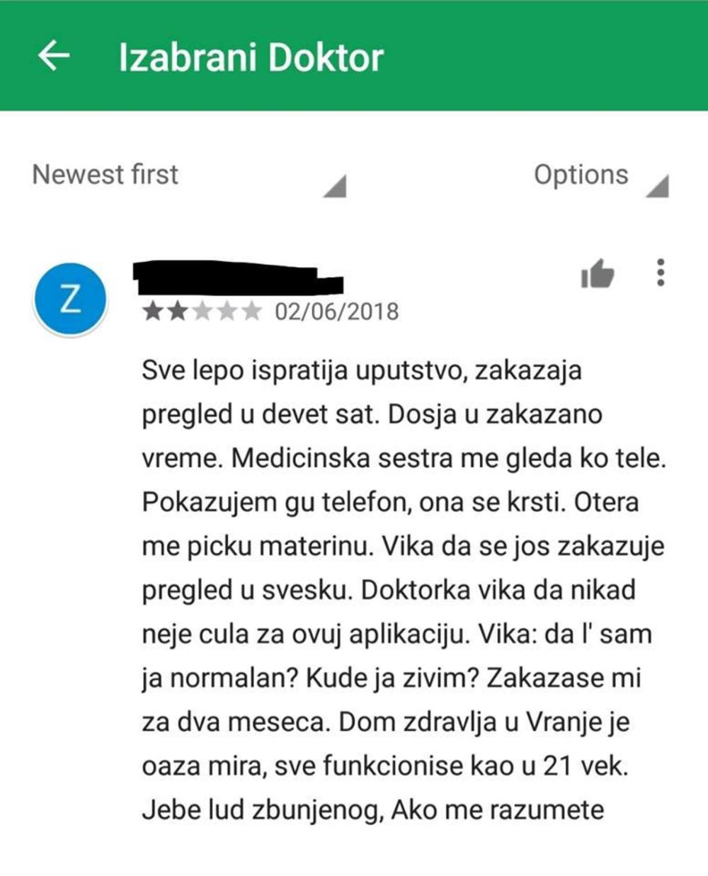 Muke jednog korisnika  