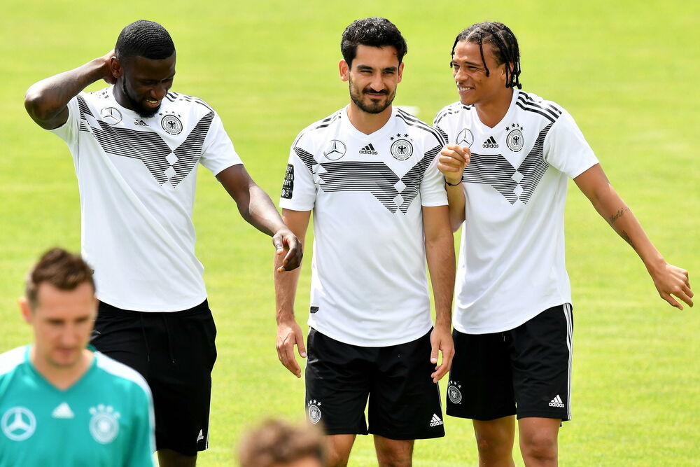 Antonio Ridiger, Ilkaj Gundogan i Liroj Sane