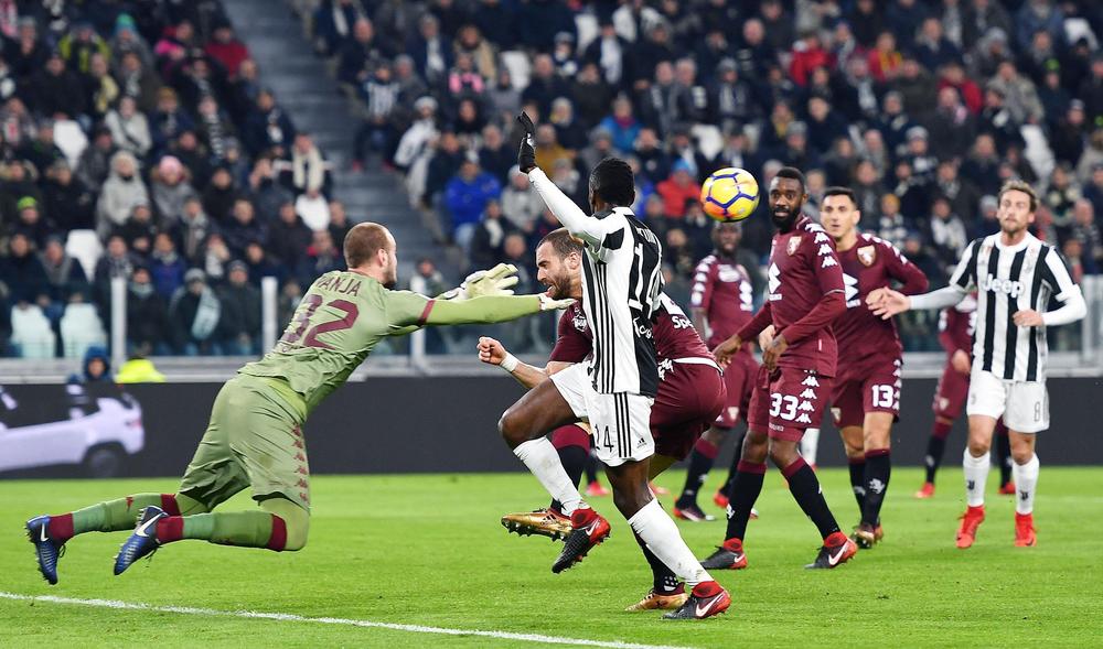 Vanja Milinković Savić u meču protiv Juventusa  