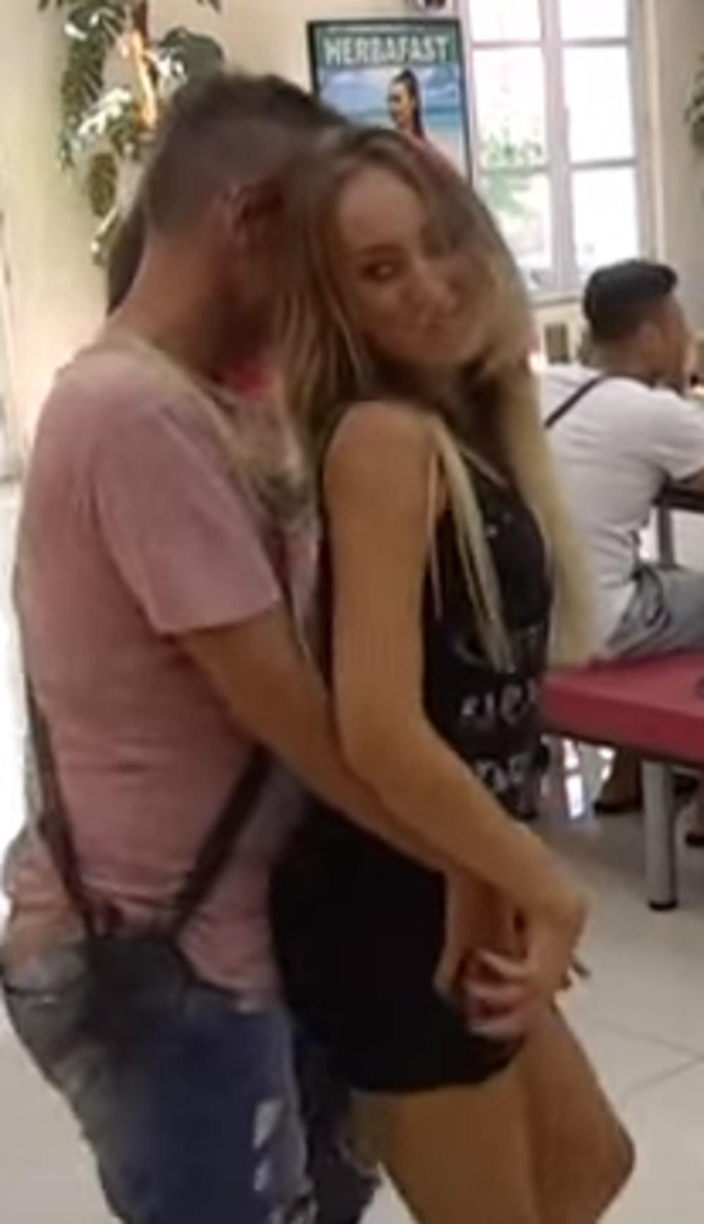 Luna Đogani u zagraljaju Milana Miloševića  