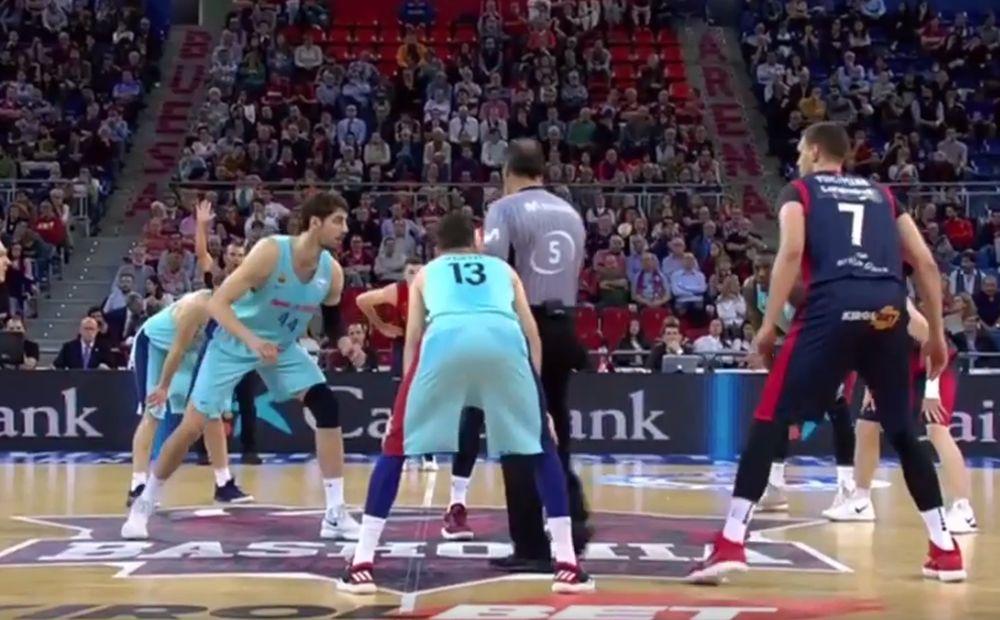 KK Barselona i KK Baskonija - ilustracija  