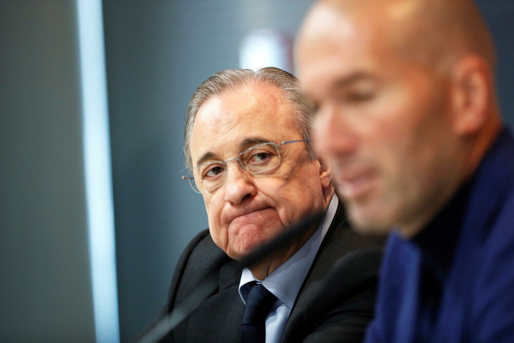 Zinedin Zidan, Florentino Perez