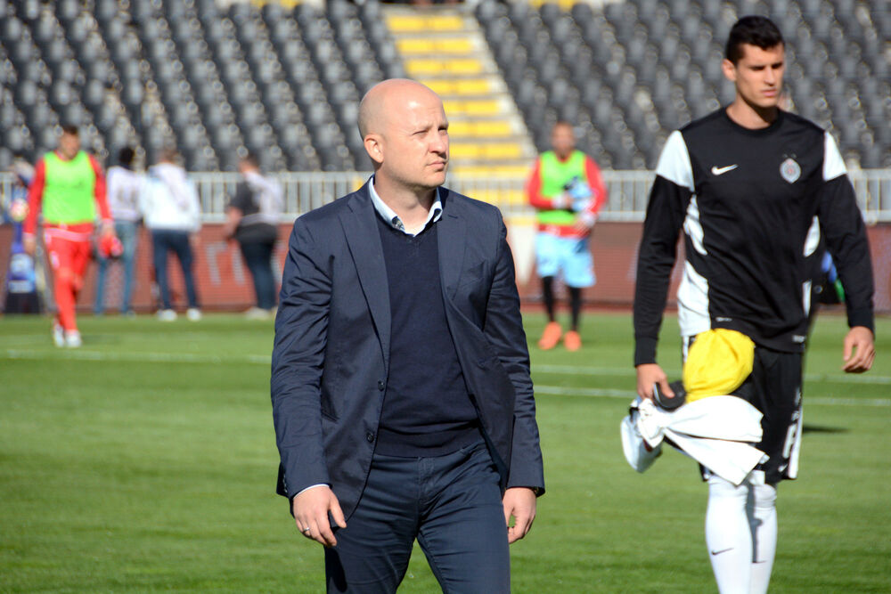 Marko Nikolić dok je vodio Partizan 