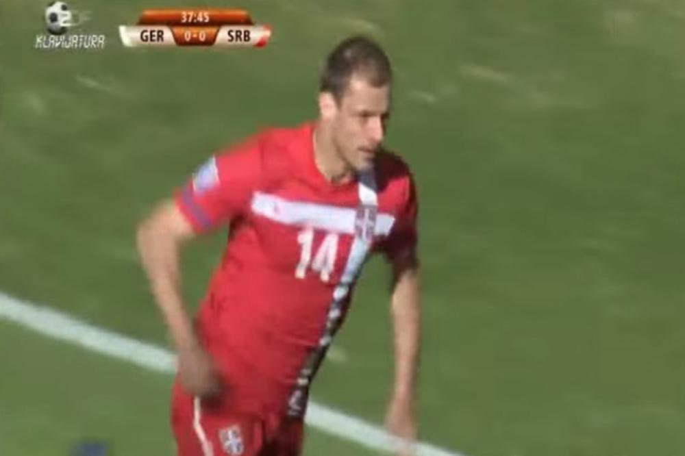 NEMCI PAMTE LANETA, JOŠ IH JE STRAH OD SRBIJE! Poslali FSS-u poruku na srpskom: Dobro je da sad nismo u istoj grupi, Matić je monstrum! (FOTO) (VIDEO)