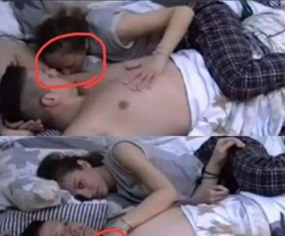 Luna toliko voli svog dečka da mu čak i pazuh ljubi...  