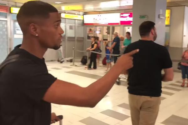 GOMEŠ STIGAO U BEOGRAD: Iznenađenje za sve na aerodromu kada se na dočeku novog pojačanja Partizana pojavio ON! (VIDEO)